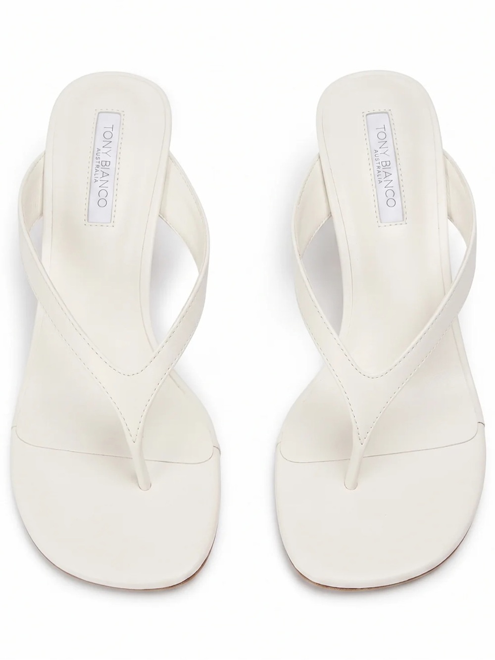 Tony Bianco White Flip Flop Sandal